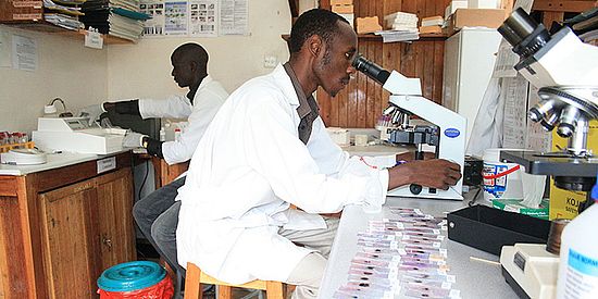 The Lab at Bwindi Community Hospital