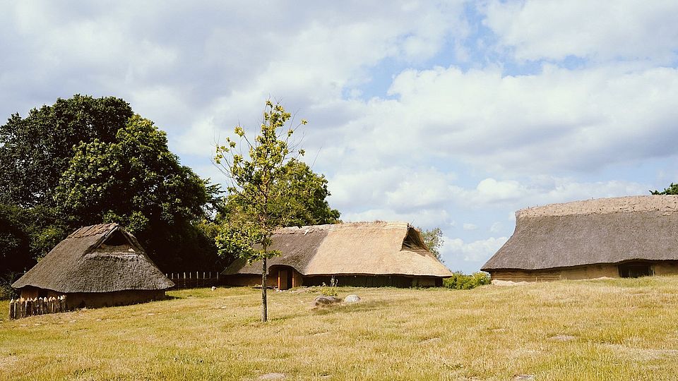 Eisenzeitliche Häuser in Lejre, Photographie Lisa Weishaupt