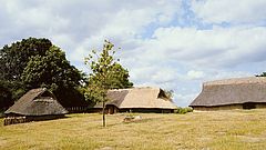 Eisenzeitliche Häuser in Lejre, Photographie Lisa Weishaupt