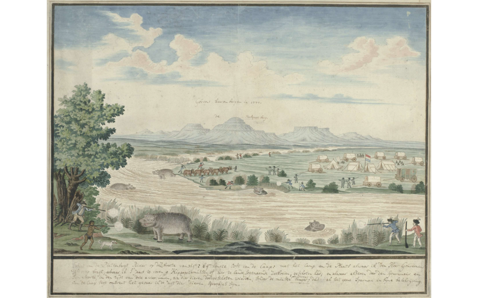 Illustration of a hunt.