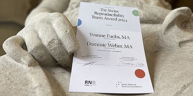 Swiss Reproducibility Award Bild