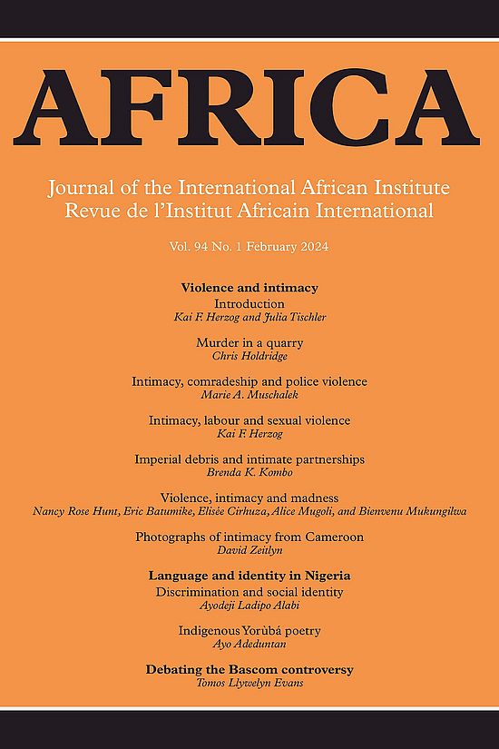 Cover Africa 94.1 (2024)