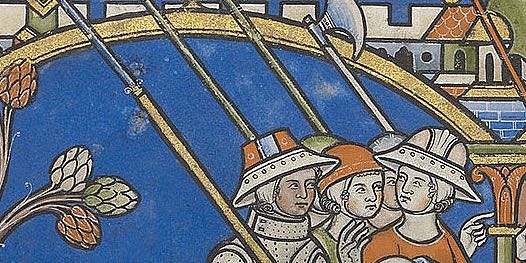 Morgan Library, MS M.638 f. 27v, Detail