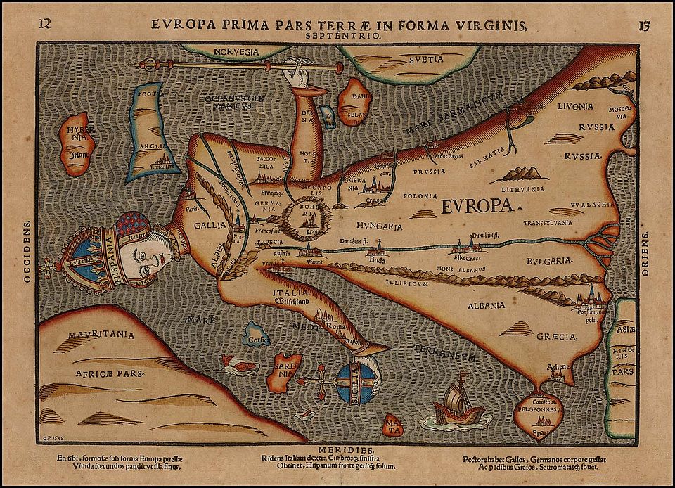 Geschichte von Raumwahrnehmung und Mental Maps