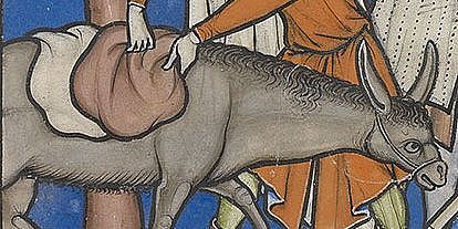 Morgan Library, MS M.638 f. 27v, Detail