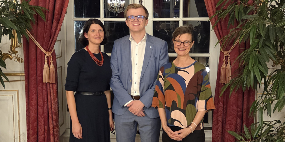 Gruppenfoto Olena Palko, Alexandra Binnenkade, Paul Schmid-Schönbein