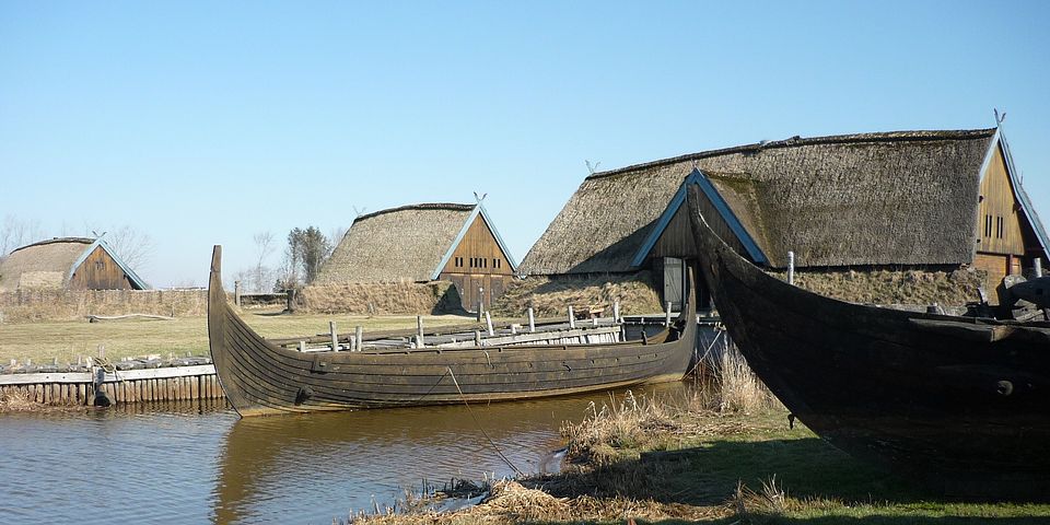Bork Vikingehavn, Ringkøbing Fjord, Westjütland, März 2011 (J. Rüdiger) Nordeuropa