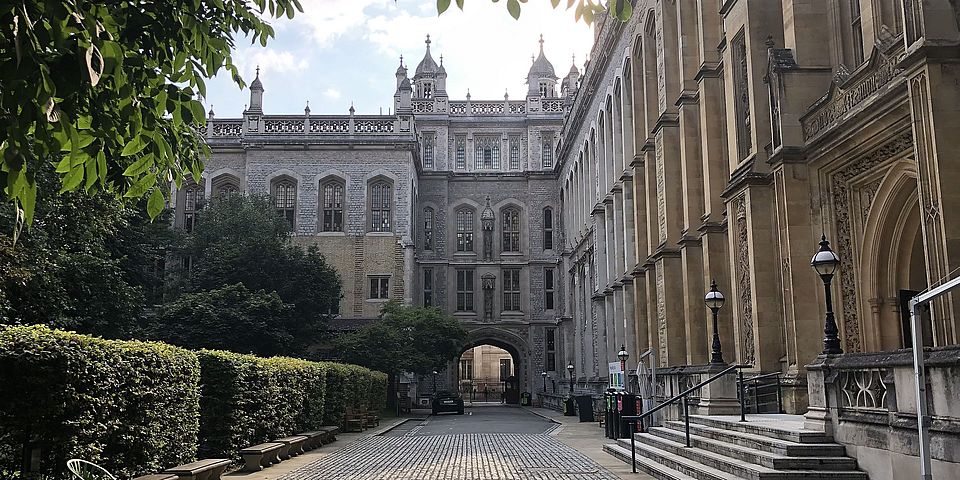 Ehemaliges Public Record Office, London, Hof