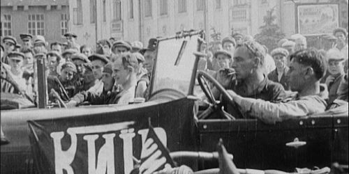 Sevastopol–Moscow Rally, 1930 - Source: Central State Audiovisual and Electronic Archive of Ukraine 