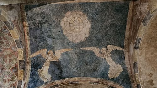 Abteikirche Payerne, Auferstehungskapelle, Gewölbe, Foto: vm