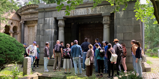 Friedhof Exkursion Wroclaw