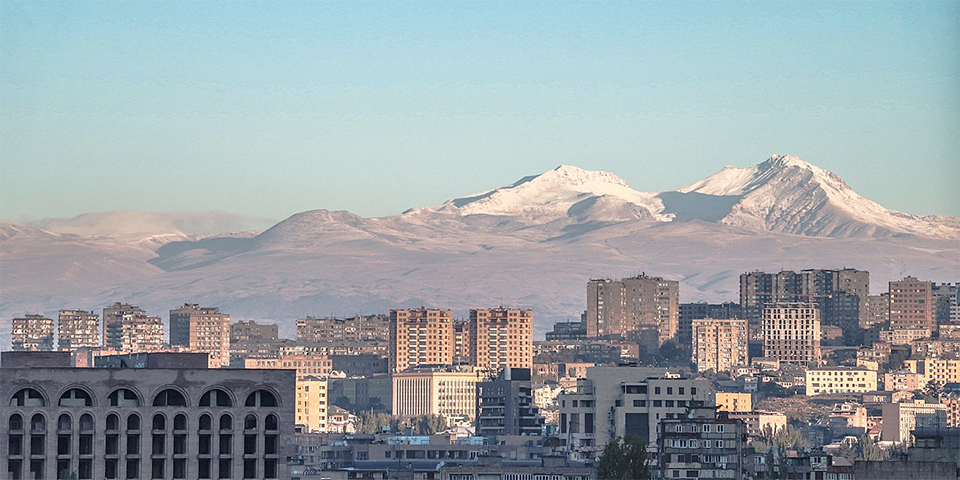 Aragats from Yerevan