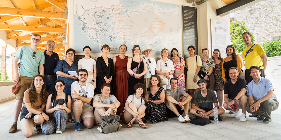 Group Photo at the Museum for Refugee Hellenism in Kavala